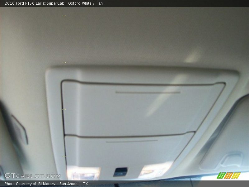 Oxford White / Tan 2010 Ford F150 Lariat SuperCab