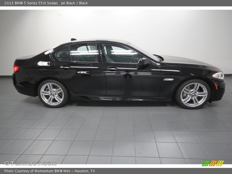 Jet Black / Black 2013 BMW 5 Series 550i Sedan