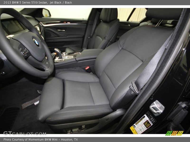 Jet Black / Black 2013 BMW 5 Series 550i Sedan