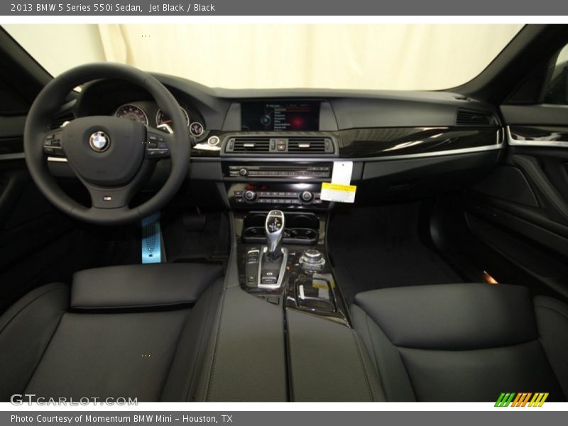 Jet Black / Black 2013 BMW 5 Series 550i Sedan