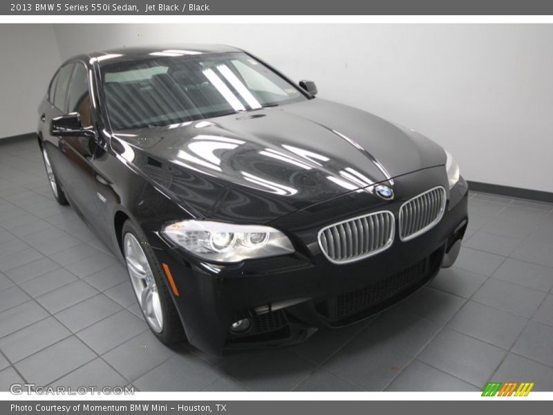 Jet Black / Black 2013 BMW 5 Series 550i Sedan