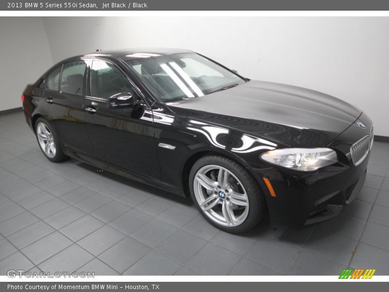 Jet Black / Black 2013 BMW 5 Series 550i Sedan