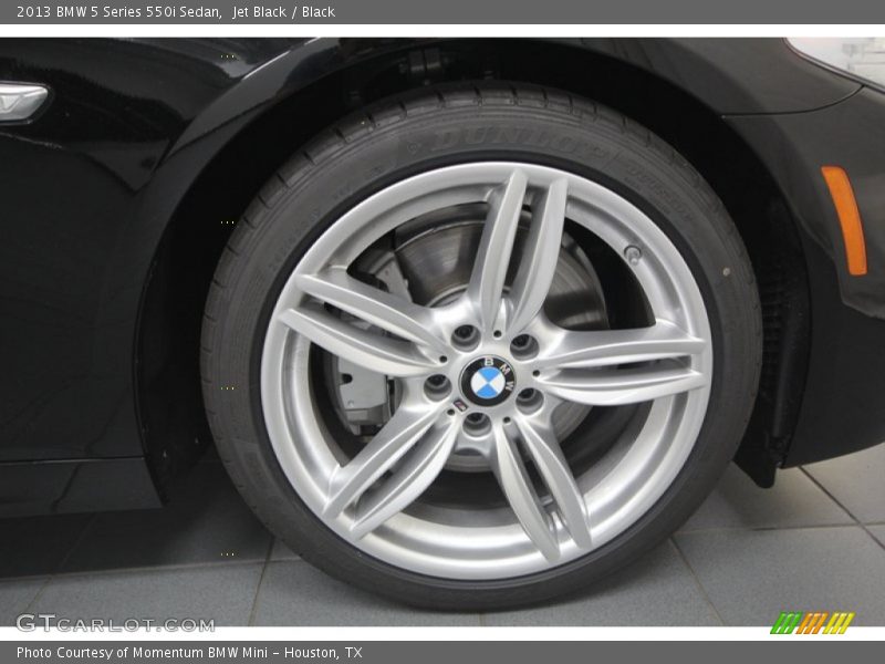Jet Black / Black 2013 BMW 5 Series 550i Sedan