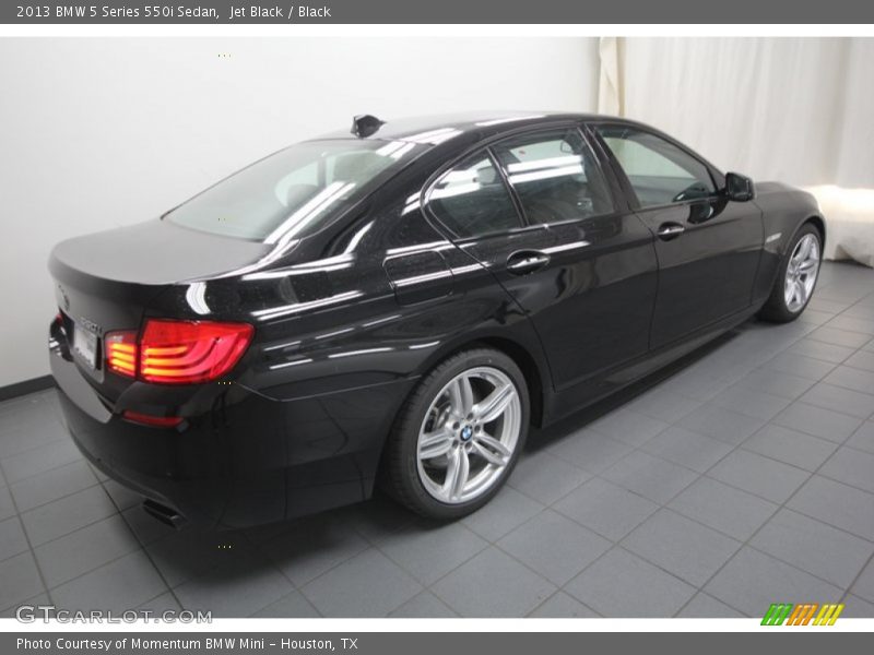 Jet Black / Black 2013 BMW 5 Series 550i Sedan