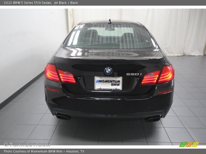 Jet Black / Black 2013 BMW 5 Series 550i Sedan