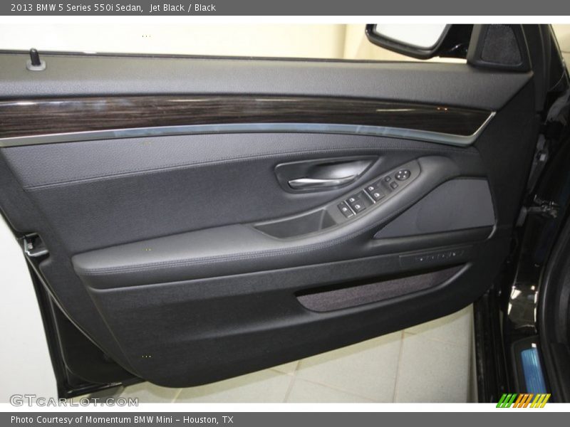 Jet Black / Black 2013 BMW 5 Series 550i Sedan