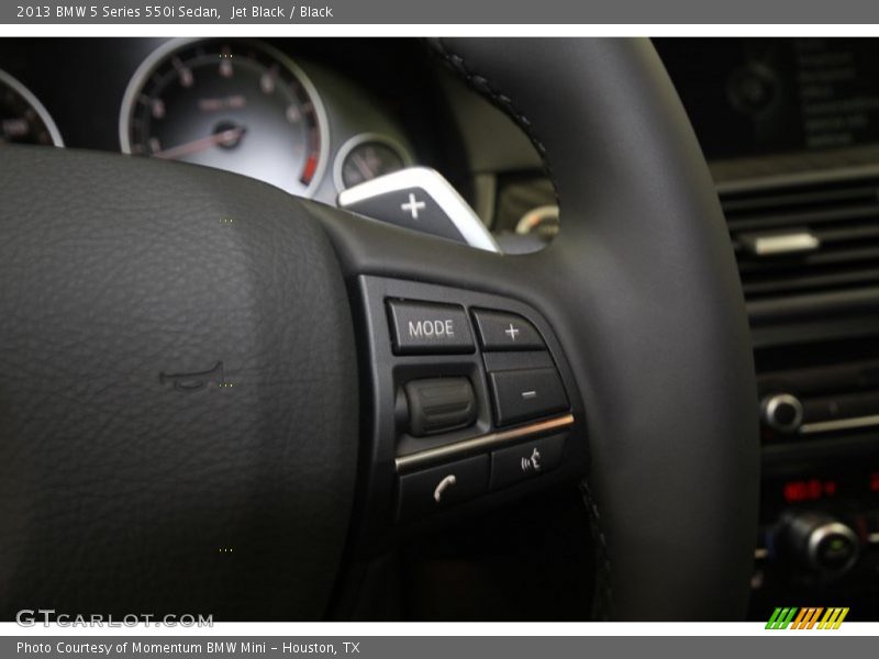 Jet Black / Black 2013 BMW 5 Series 550i Sedan