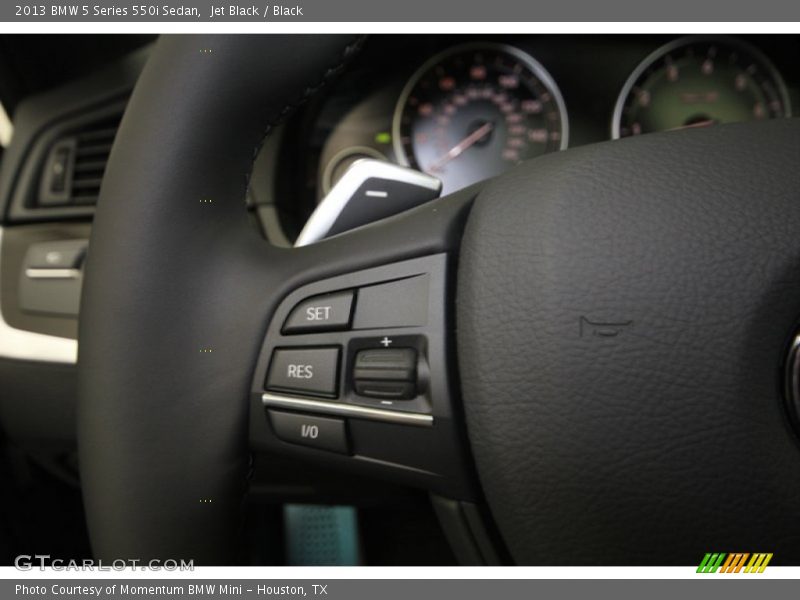 Jet Black / Black 2013 BMW 5 Series 550i Sedan