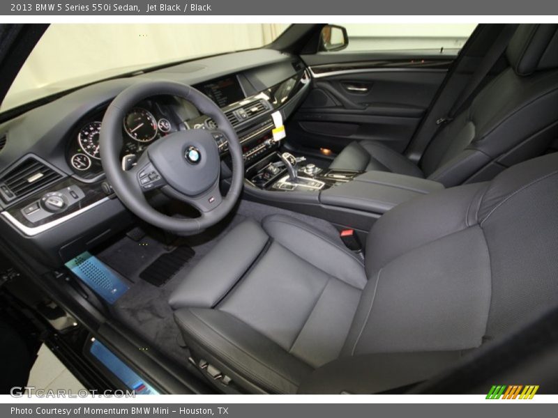 Jet Black / Black 2013 BMW 5 Series 550i Sedan