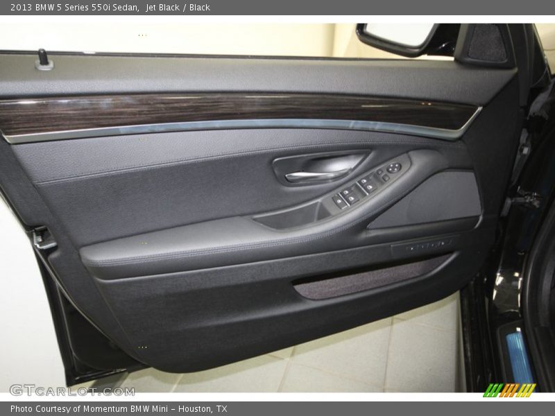 Jet Black / Black 2013 BMW 5 Series 550i Sedan