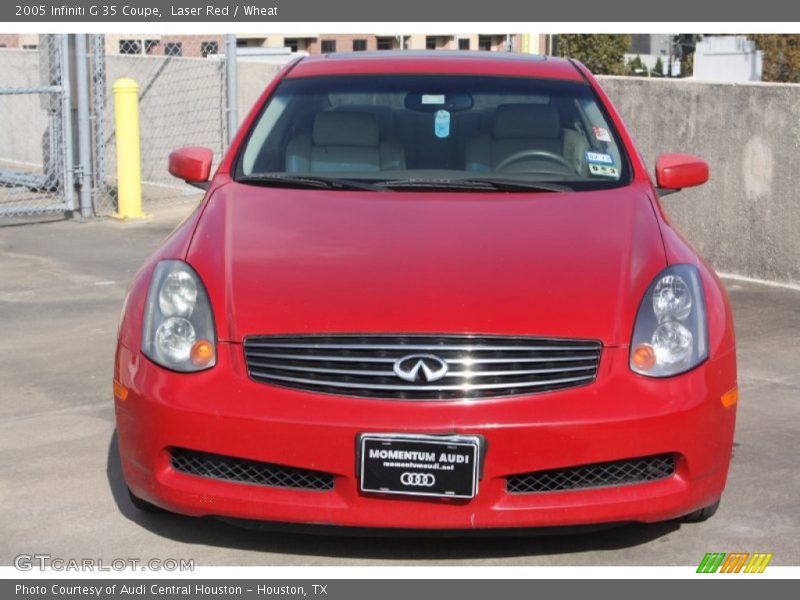 Laser Red / Wheat 2005 Infiniti G 35 Coupe