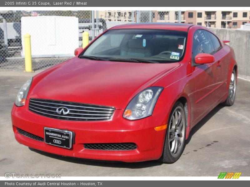 Laser Red / Wheat 2005 Infiniti G 35 Coupe