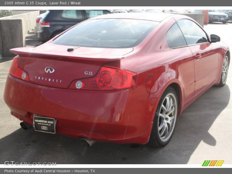 Laser Red / Wheat 2005 Infiniti G 35 Coupe