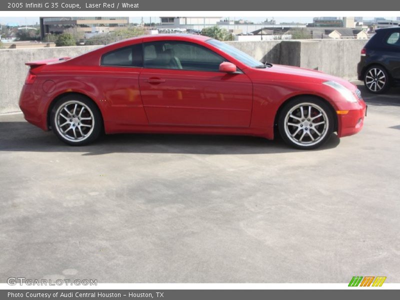 Laser Red / Wheat 2005 Infiniti G 35 Coupe