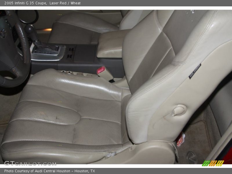 Laser Red / Wheat 2005 Infiniti G 35 Coupe