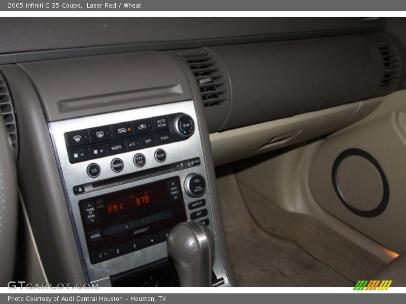 Laser Red / Wheat 2005 Infiniti G 35 Coupe