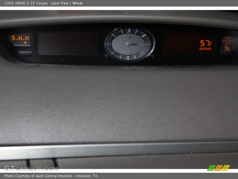 Laser Red / Wheat 2005 Infiniti G 35 Coupe