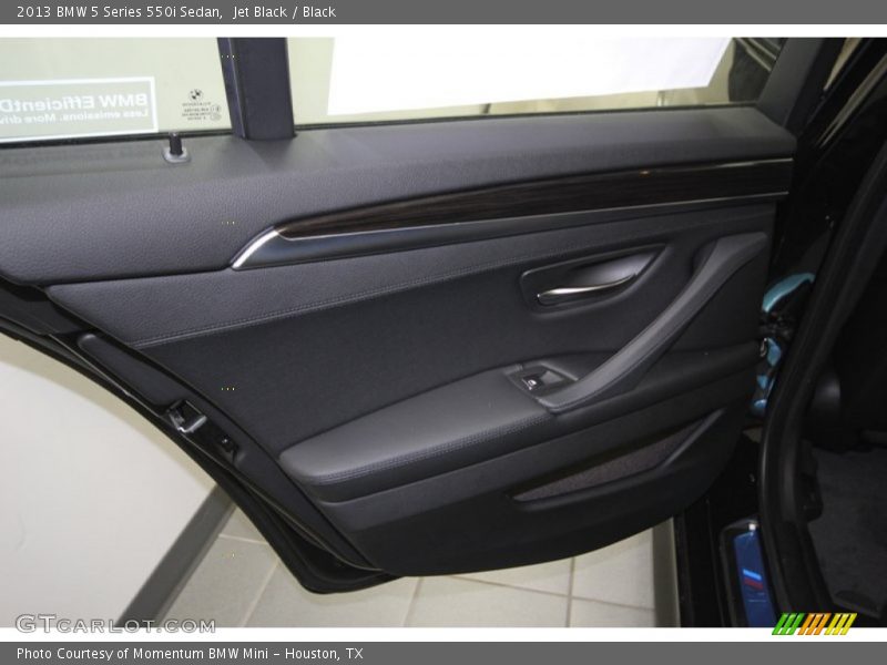 Jet Black / Black 2013 BMW 5 Series 550i Sedan