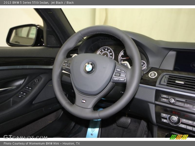 Jet Black / Black 2013 BMW 5 Series 550i Sedan