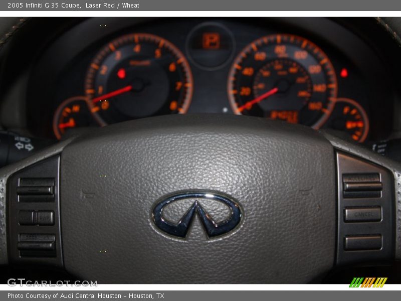 Laser Red / Wheat 2005 Infiniti G 35 Coupe