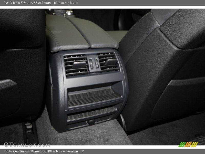 Jet Black / Black 2013 BMW 5 Series 550i Sedan