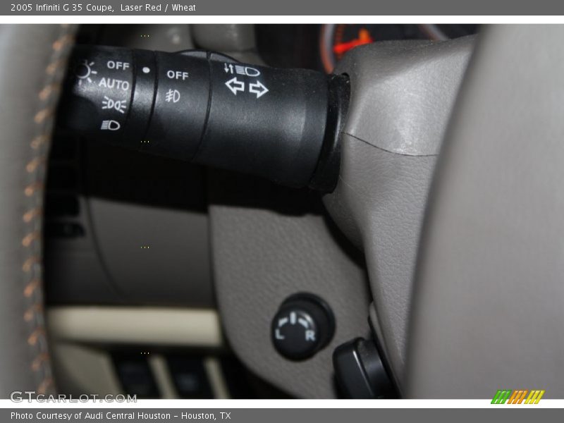 Laser Red / Wheat 2005 Infiniti G 35 Coupe