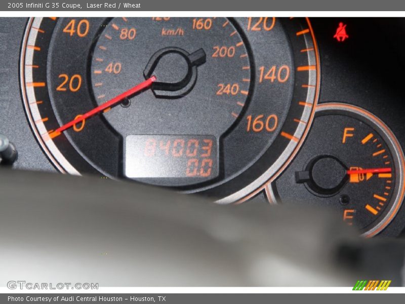 Laser Red / Wheat 2005 Infiniti G 35 Coupe