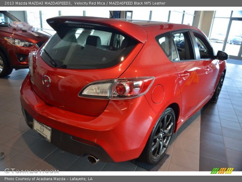 Velocity Red Mica / MAZDASPEED Black MPS Leather 2013 Mazda MAZDA3 MAZDASPEED3