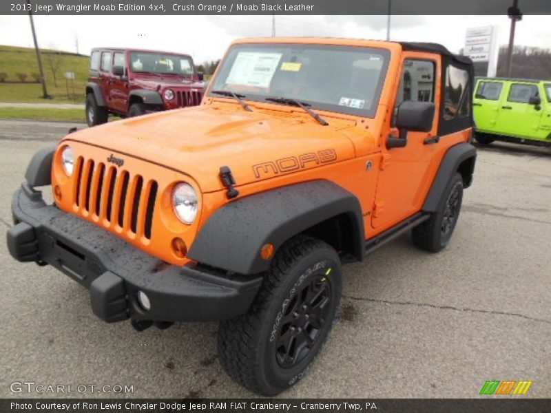 Front 3/4 View of 2013 Wrangler Moab Edition 4x4