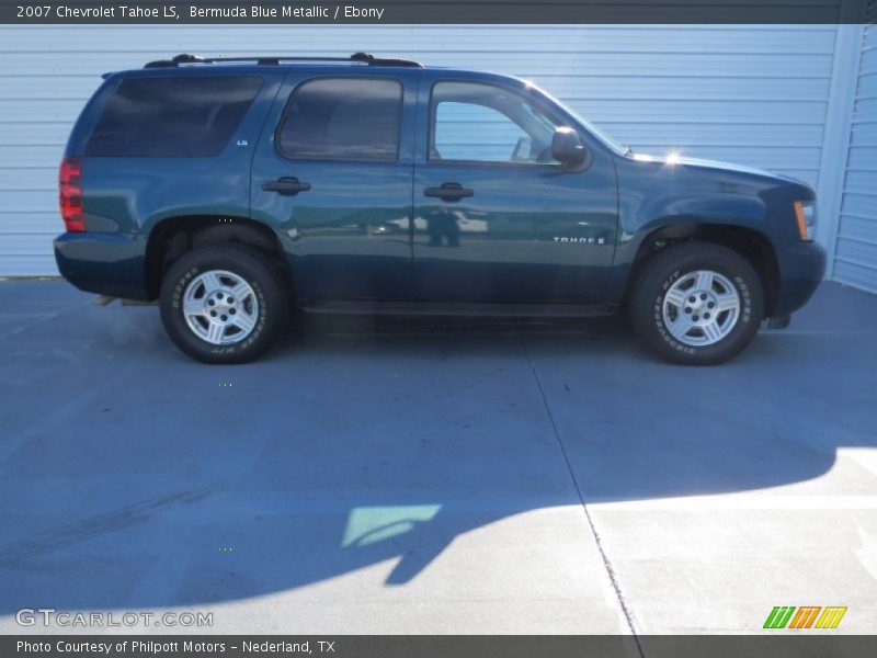 Bermuda Blue Metallic / Ebony 2007 Chevrolet Tahoe LS