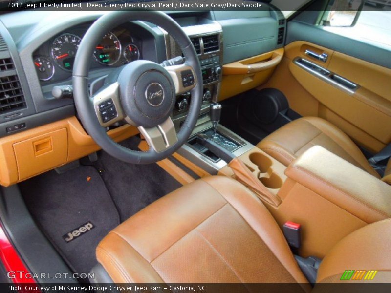 Dark Slate Gray/Dark Saddle Interior - 2012 Liberty Limited 
