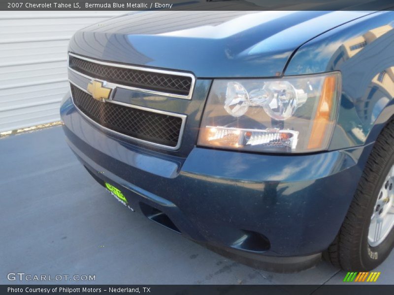 Bermuda Blue Metallic / Ebony 2007 Chevrolet Tahoe LS