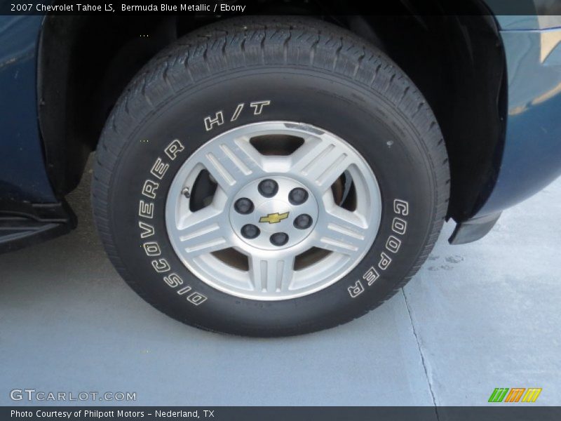 Bermuda Blue Metallic / Ebony 2007 Chevrolet Tahoe LS