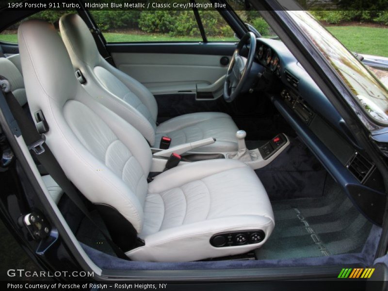 Front Seat of 1996 911 Turbo