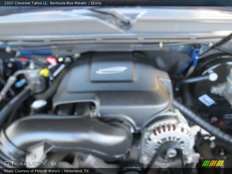 Bermuda Blue Metallic / Ebony 2007 Chevrolet Tahoe LS