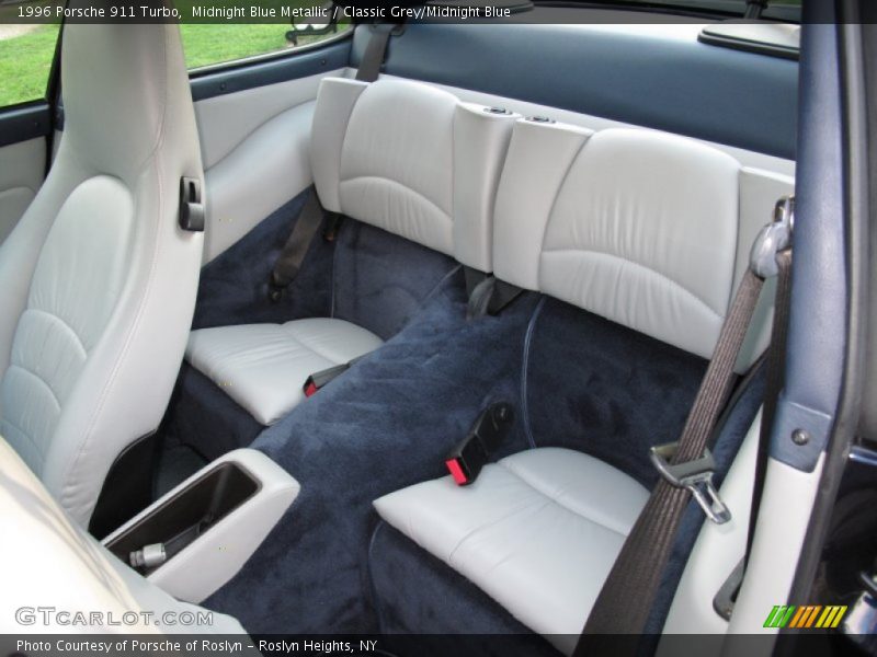 Rear Seat of 1996 911 Turbo