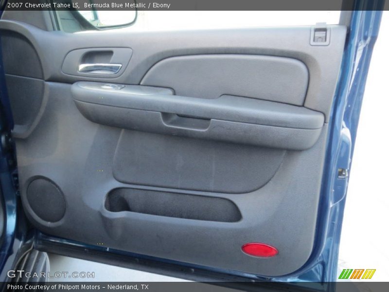 Bermuda Blue Metallic / Ebony 2007 Chevrolet Tahoe LS