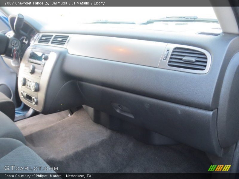 Bermuda Blue Metallic / Ebony 2007 Chevrolet Tahoe LS