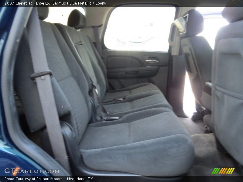 Bermuda Blue Metallic / Ebony 2007 Chevrolet Tahoe LS
