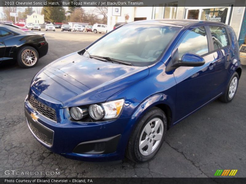 Front 3/4 View of 2013 Sonic LS Hatch