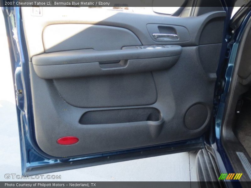 Bermuda Blue Metallic / Ebony 2007 Chevrolet Tahoe LS