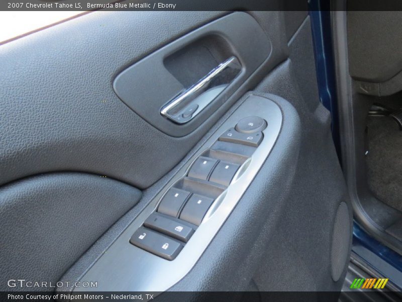 Bermuda Blue Metallic / Ebony 2007 Chevrolet Tahoe LS