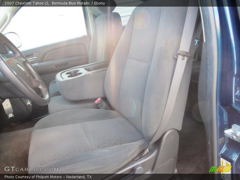 Bermuda Blue Metallic / Ebony 2007 Chevrolet Tahoe LS