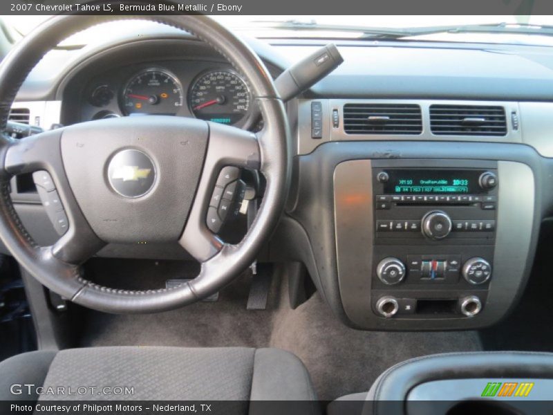 Bermuda Blue Metallic / Ebony 2007 Chevrolet Tahoe LS