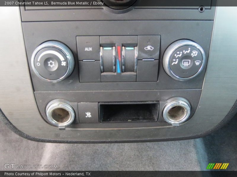 Bermuda Blue Metallic / Ebony 2007 Chevrolet Tahoe LS