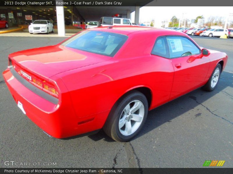 Redline 3-Coat Pearl / Dark Slate Gray 2013 Dodge Challenger SXT