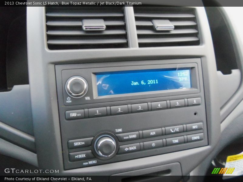 Audio System of 2013 Sonic LS Hatch