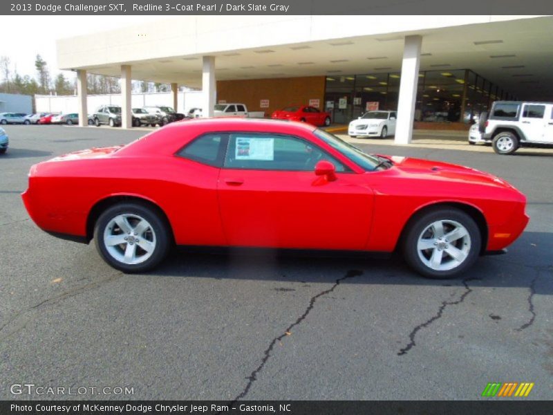 Redline 3-Coat Pearl / Dark Slate Gray 2013 Dodge Challenger SXT