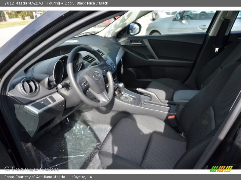 Black Mica / Black 2012 Mazda MAZDA3 i Touring 4 Door