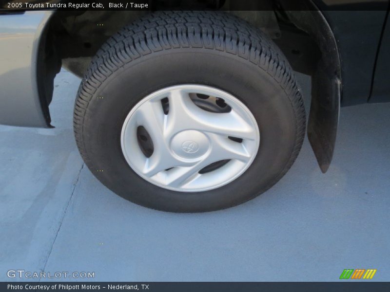 Black / Taupe 2005 Toyota Tundra Regular Cab